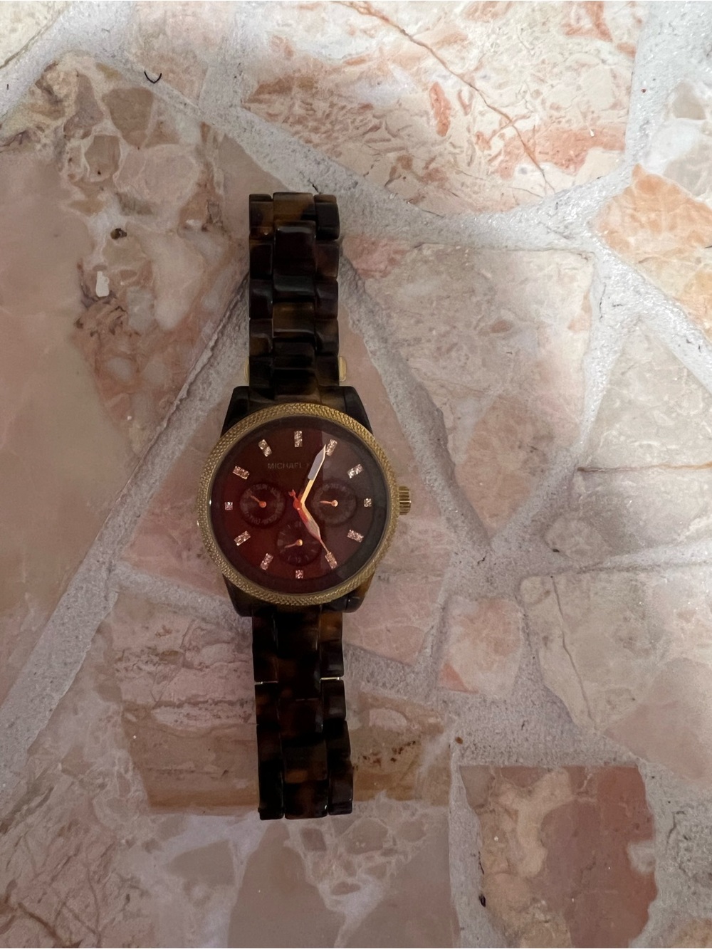 Ladies Michael Kors tortoiseshell watch